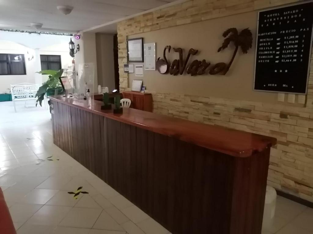 Vstupní hala nebo recepce v ubytování Hotel Tradicional Savaro SA de CV
