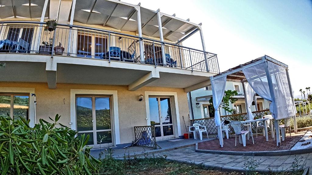 Balkón nebo terasa v ubytování Asinaro Residence - Fronte Mare