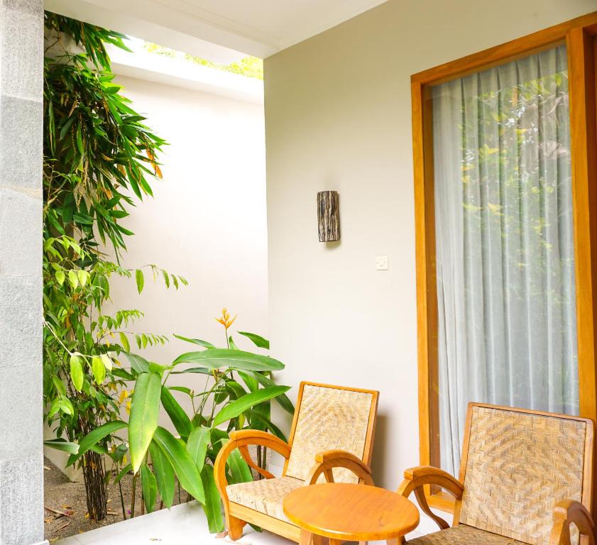 Posezení v ubytování Ibludan Hotel