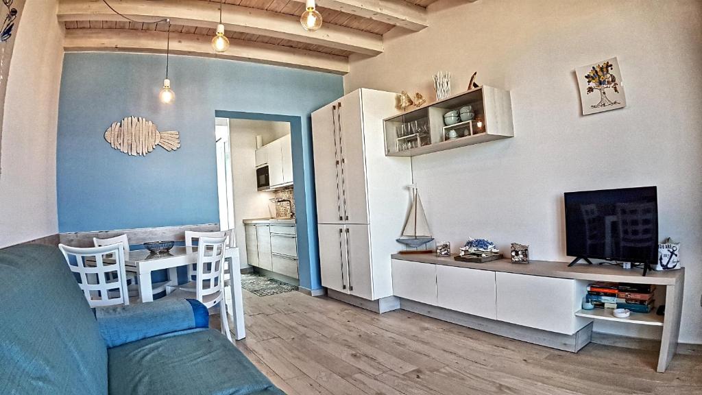 Kuchyň nebo kuchyňský kout v ubytování Asinaro Residence - Fronte Mare