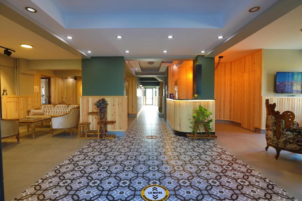 Posezení v ubytování Kayi Apart Hotel