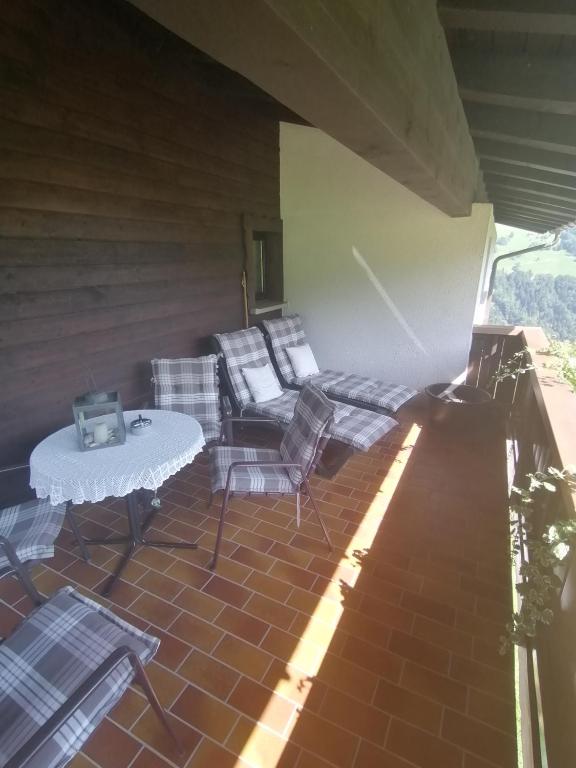 Posezení v ubytování Haus Schwarzmann