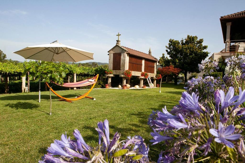 Zahrada ubytování Casa Lastres