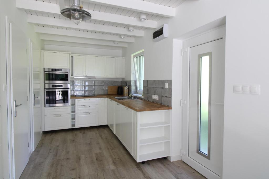 Kuchyňa alebo kuchynka v ubytovaní Beach house