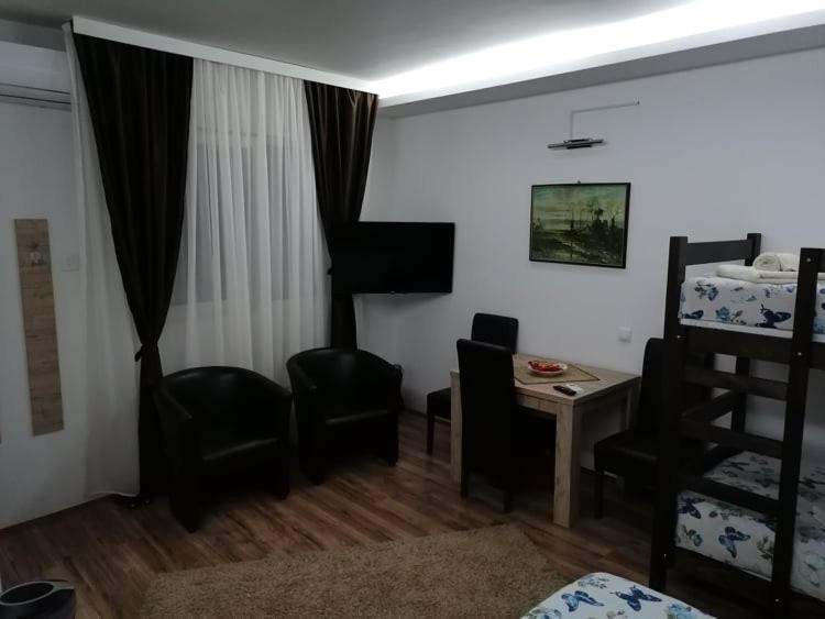 TV a/nebo společenská místnost v ubytování Prenoćište Day Holiday