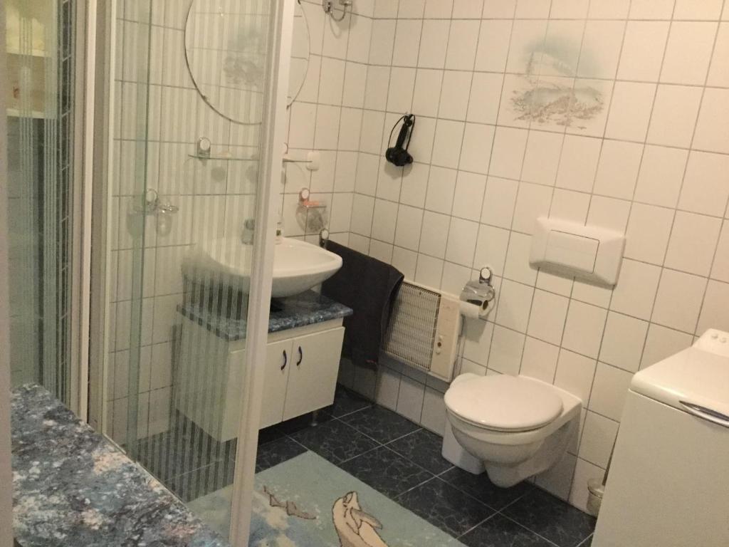 Kúpeľňa v ubytovaní Süti Nyaraló
