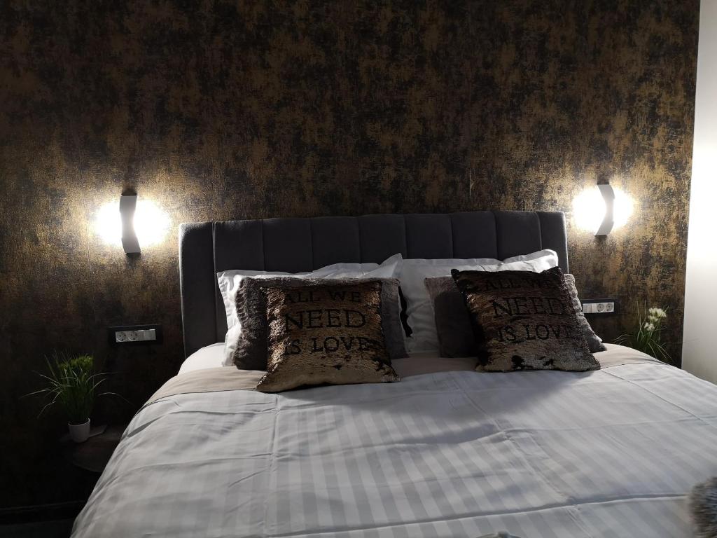 Krevet ili kreveti u jedinici u objektu Luxury rooms Lira