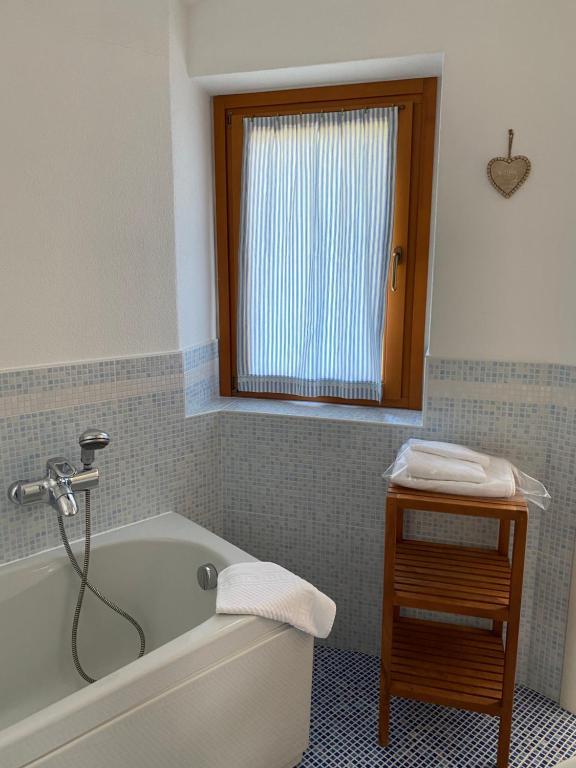 Koupelna v ubytování La Rosa Home
