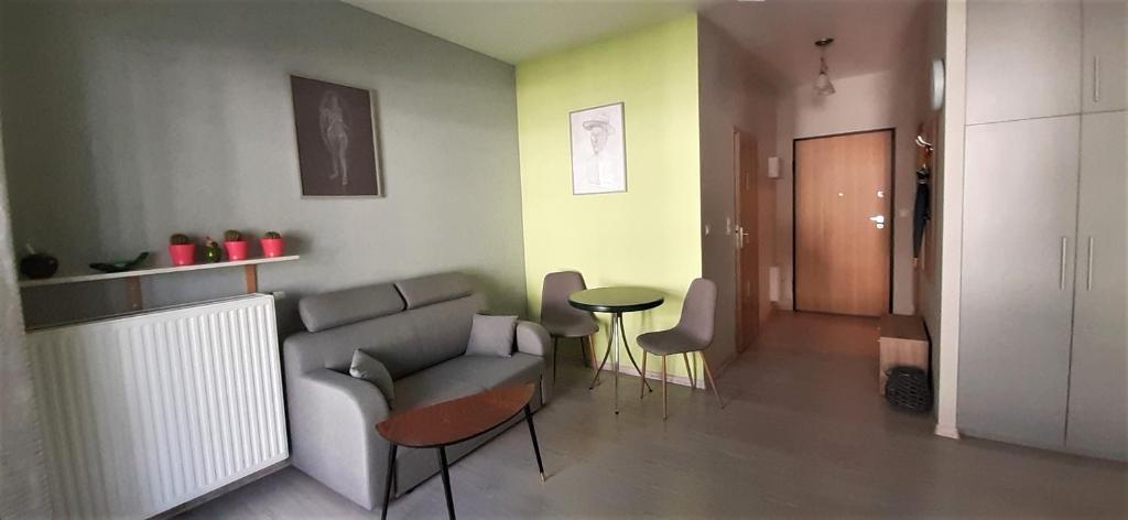 Posedenie v ubytovaní Green Wilanów Apartment with free parking