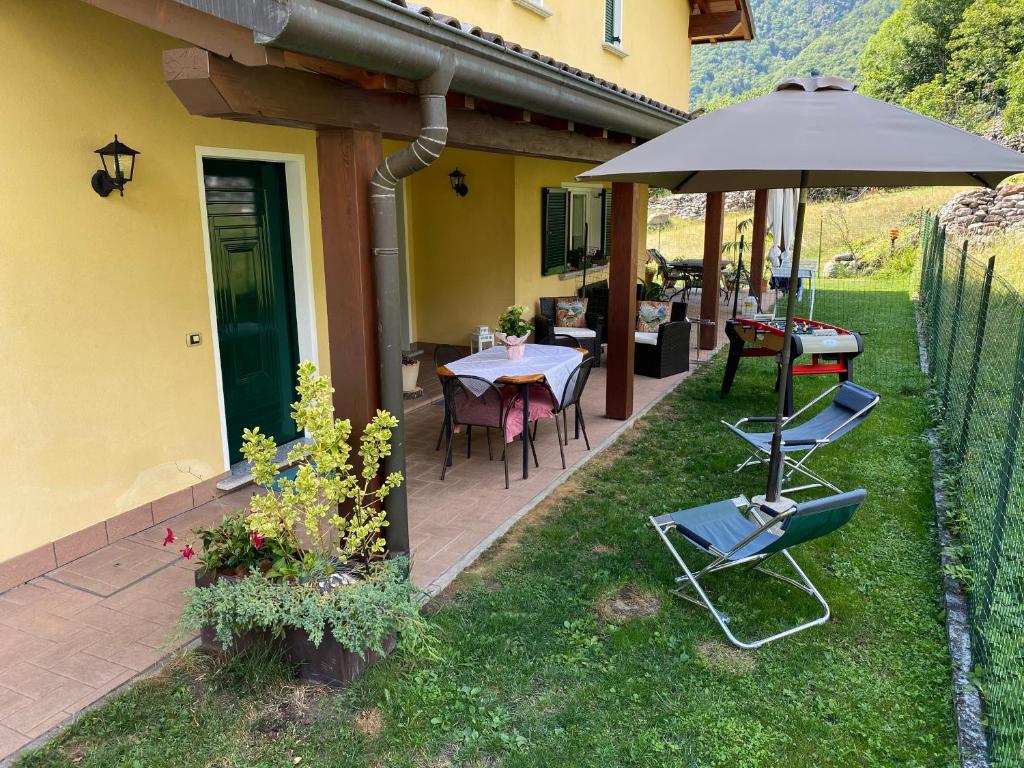 Zahrada ubytování La Rosa Home