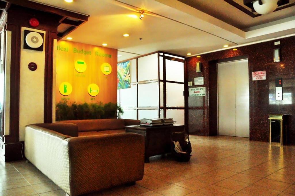 Posezení v ubytování GV Tower Hotel