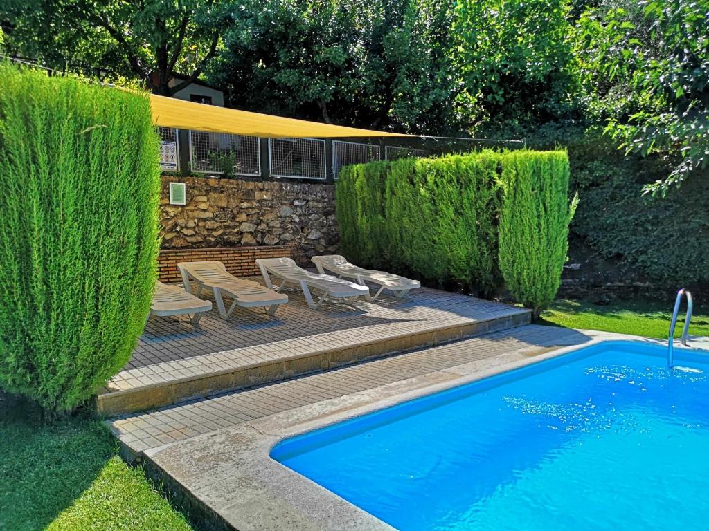 The swimming pool at or close to Casa el Rincon Cazorla