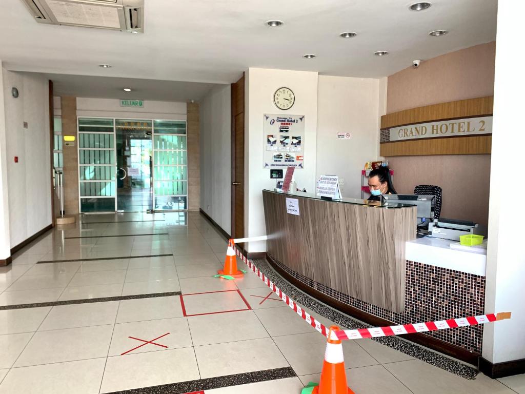 Vstupní hala nebo recepce v ubytování Grand Hotel 2