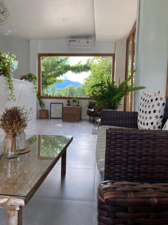 Posezení v ubytování Pai Vieng Fah Resort