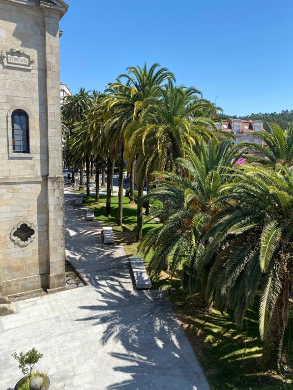 Vonkajšia záhrada v ubytovaní Apartamento La Iglesia