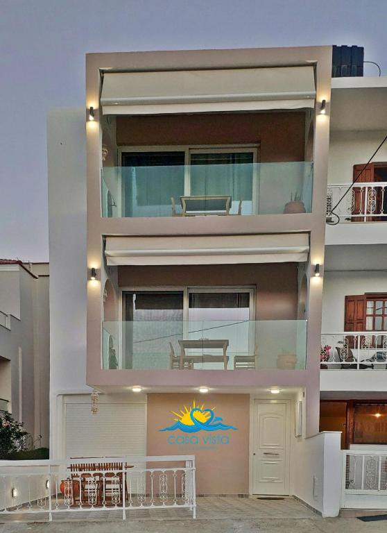 Balkón nebo terasa v ubytování Casa Vista Summer