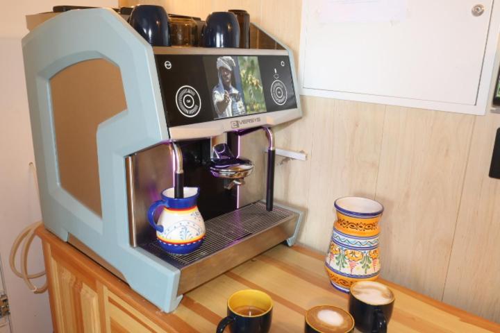 Kuchyň nebo kuchyňský kout v ubytování Smyrecek-centrum Bukowiny