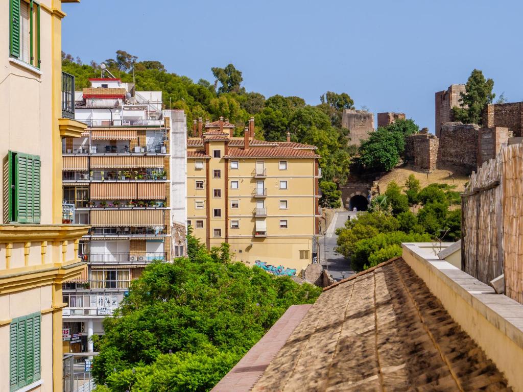 Výhľad na mesto Malaga alebo výhľad na mesto priamo z apartmánu