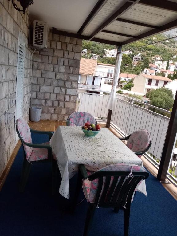 Balkón nebo terasa v ubytování Apartment Dada 2