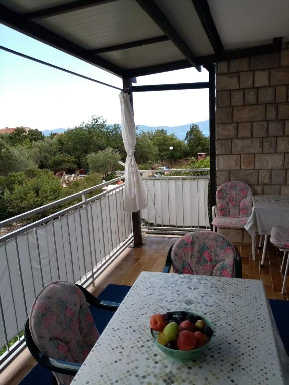 Balkón nebo terasa v ubytování Apartment Dada 2
