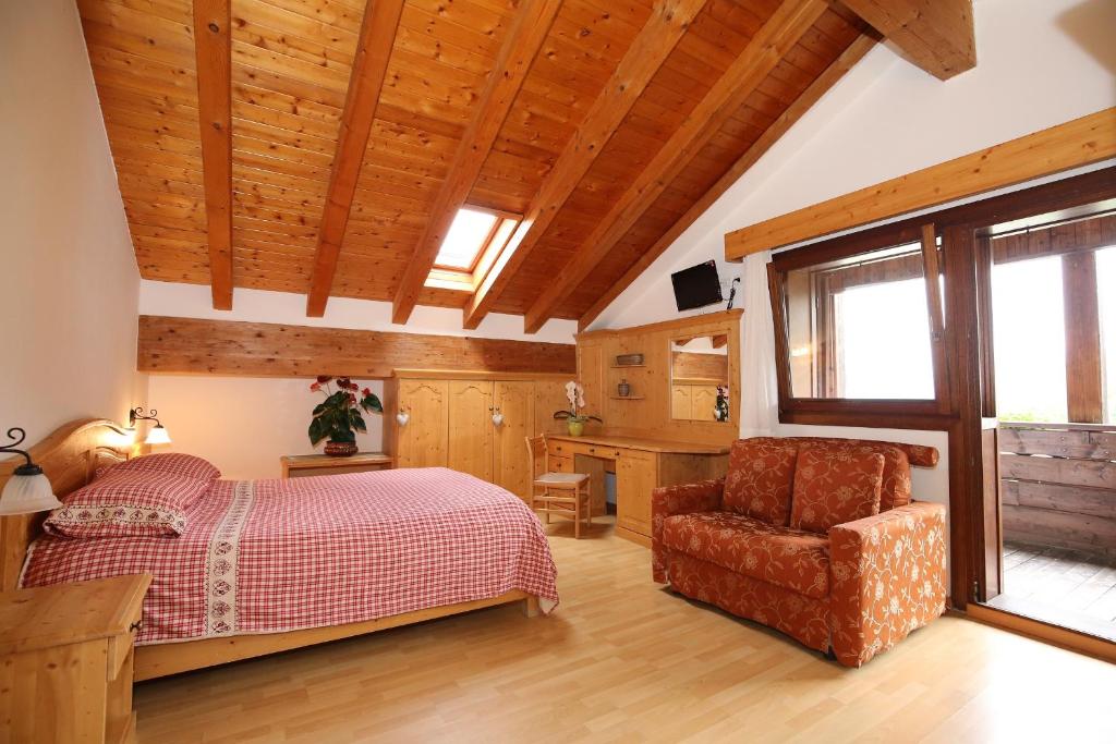 Łóżko lub łóżka w pokoju w obiekcie Park Hotel Miramonti