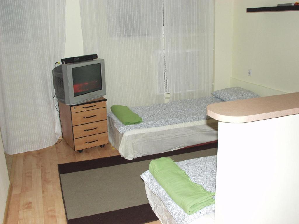 Postel nebo postele na pokoji v ubytování MHostel