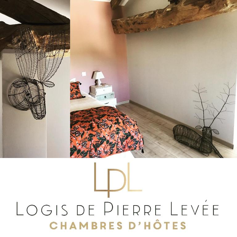 Logis de Pierre Levée - Chambre Double De Luxe (2 Adultes + 1 Enfant)