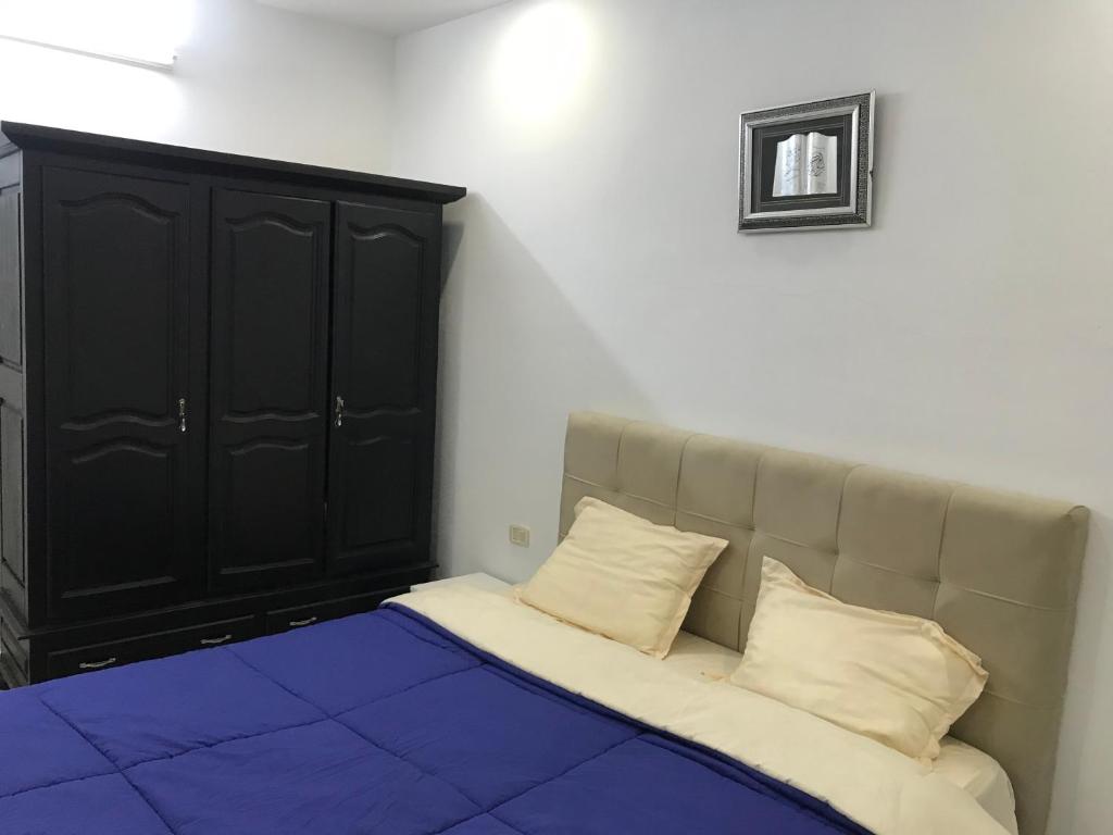 Postel nebo postele na pokoji v ubytování Maison de Vacances Tazarka