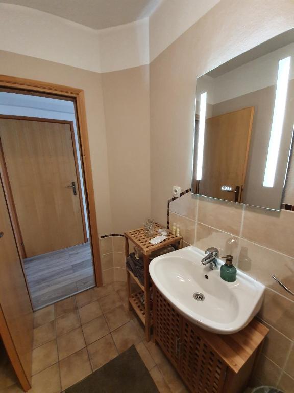 Koupelna v ubytování Apartments RELAX 1