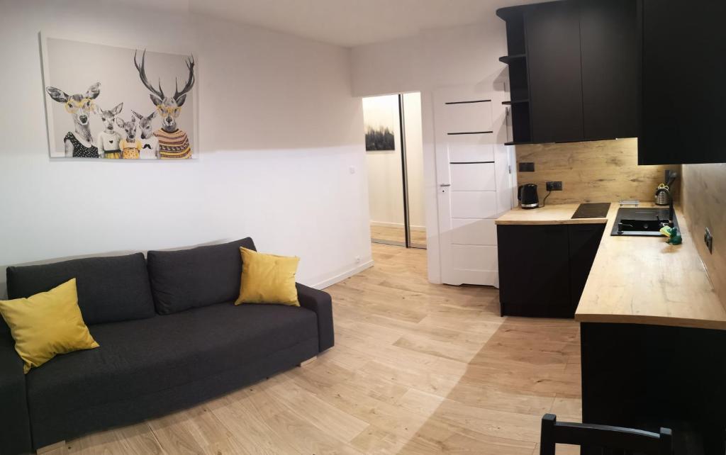 Kuchyňa alebo kuchynka v ubytovaní Apartament Izerski Raj