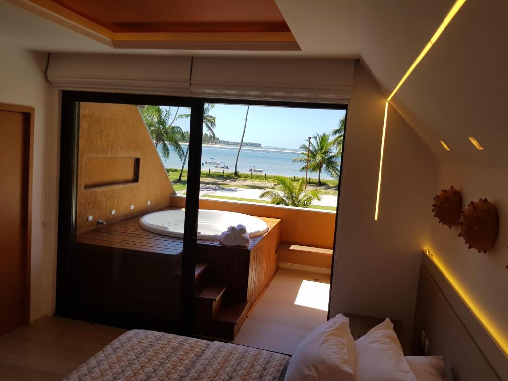  Bangalô à beira mar na Praia dos Carneiros