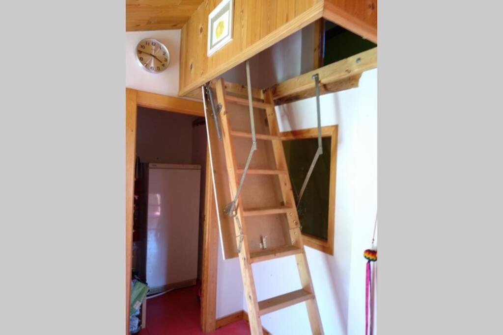 Poschodová posteľ alebo postele v izbe v ubytovaní Lugares Comunes. Poyales.