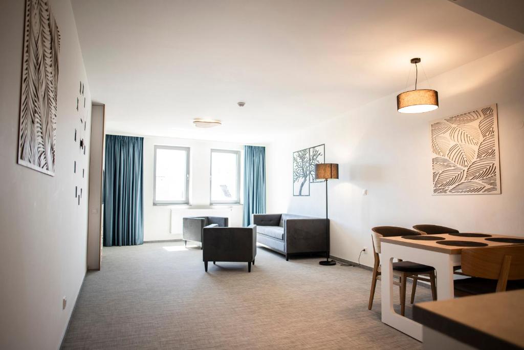 Posezení v ubytování Apartmány Koflík