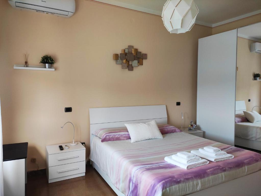 Postel nebo postele na pokoji v ubytování Villa Ada