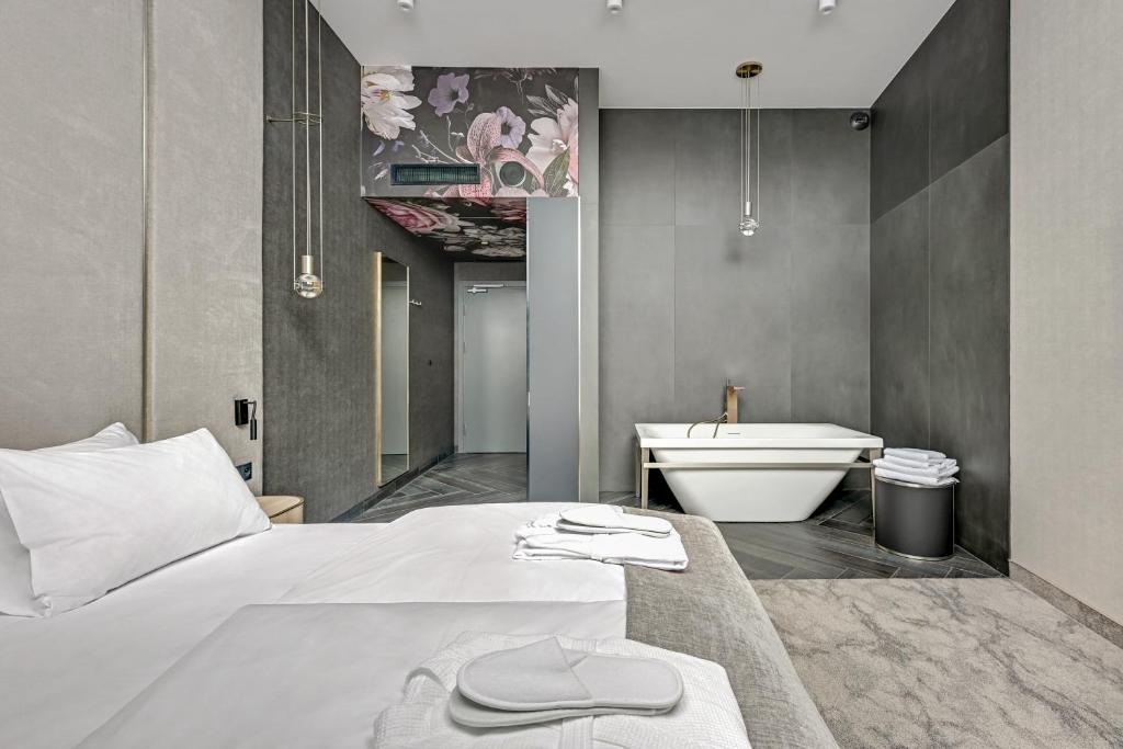Kúpeľňa v ubytovaní HOTEL GRANO Gdańsk Old Town - GRANO HOTEL Gdańsk Old Town
