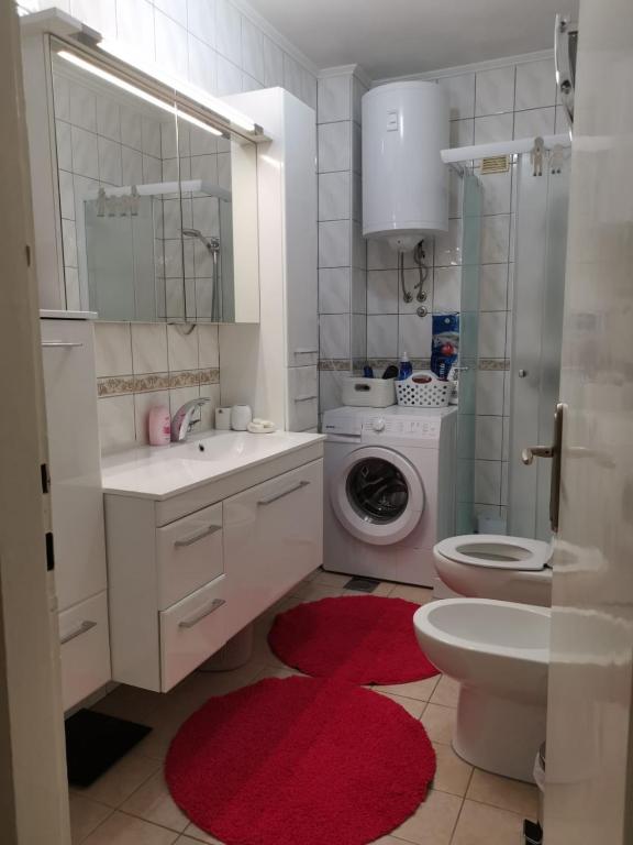 Kúpeľňa v ubytovaní Apartman Lučica