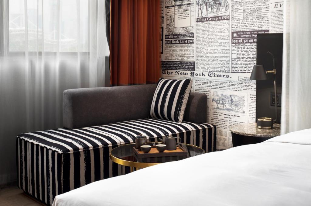 Arthur Hotel Zhujiang New Town Guangzhou-Pazhou Exhibition Center Branch - Luxe Tweelingzaal