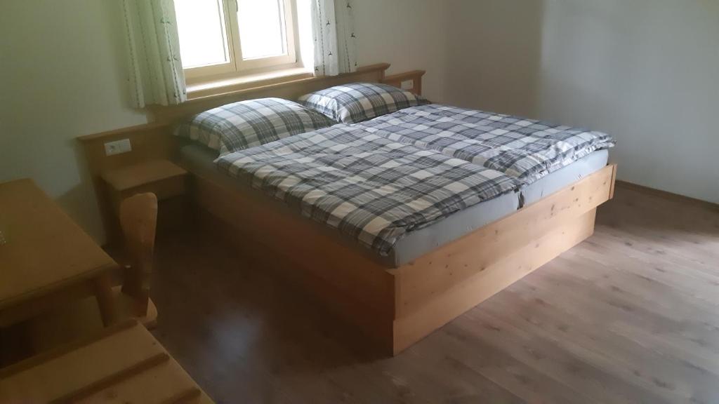 Postel nebo postele na pokoji v ubytování Landhaus Wolfgang