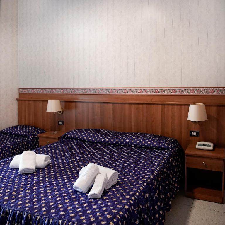 Postel nebo postele na pokoji v ubytování Hotel Capys