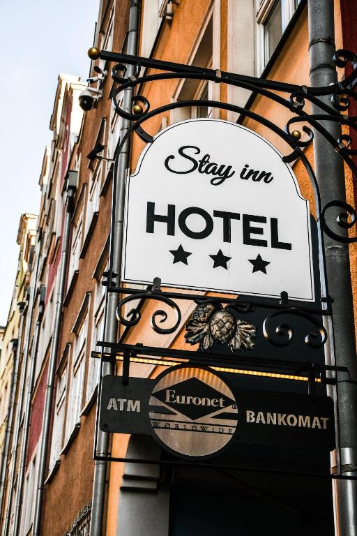 Certifikát, hodnocení, plakát nebo jiný dokument vystavený v ubytování Stay inn Hotel Gdańsk