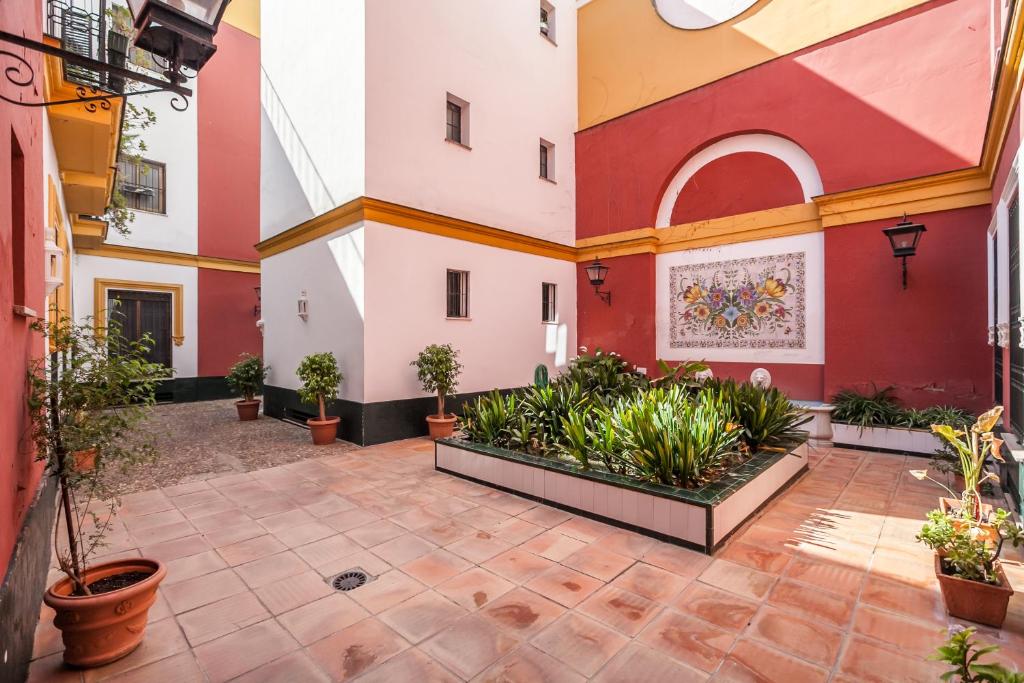 Budynek, w którym mieści się apartament