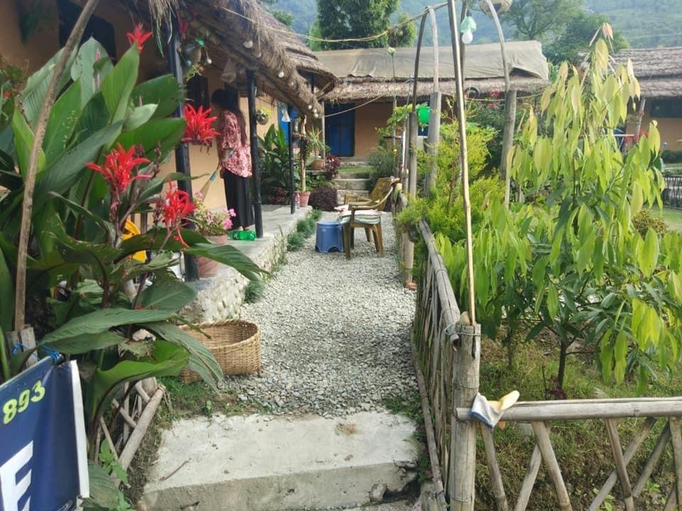 Vườn quanh My beautiful cottage in pokhara