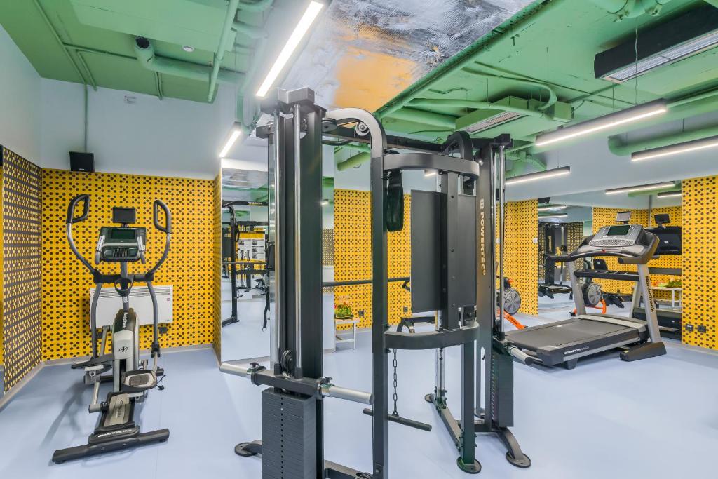 Centrul de fitness și/sau facilități de fitness de la ibis Styles Bucharest City Center