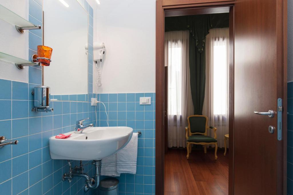 Koupelna v ubytování Zaguri B&B