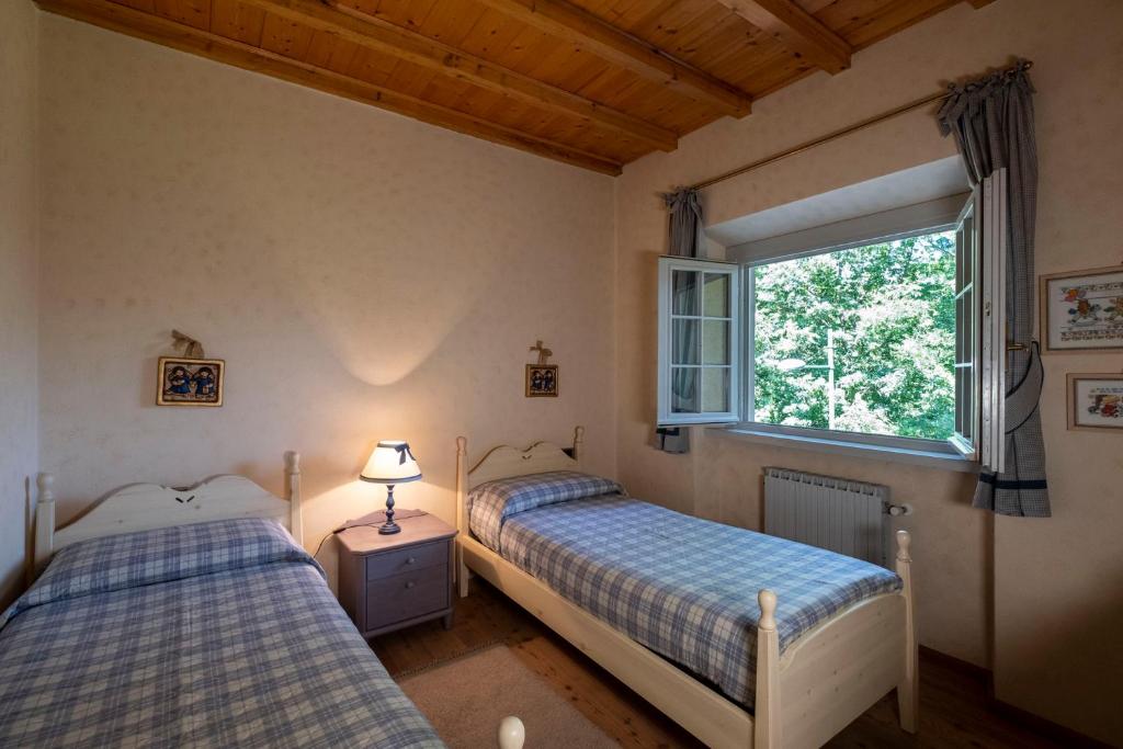 Postel nebo postele na pokoji v ubytování Contessa Pace - Luxury flat