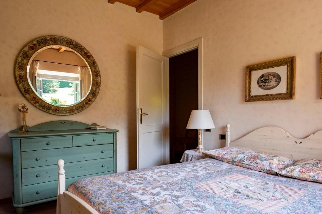 Postel nebo postele na pokoji v ubytování Contessa Pace - Luxury flat