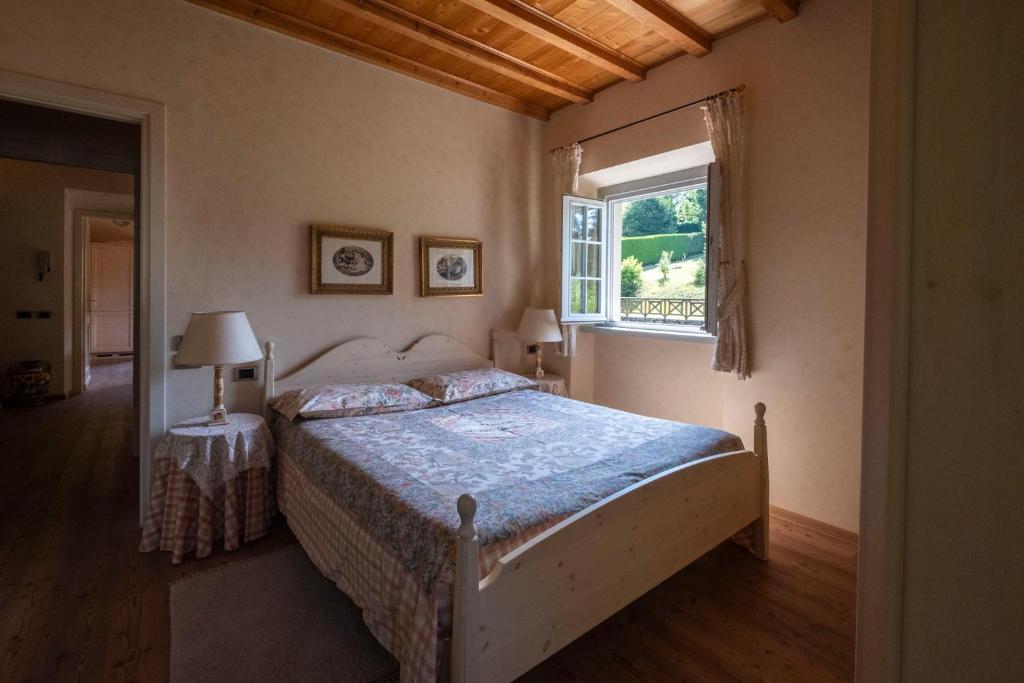 Postel nebo postele na pokoji v ubytování Contessa Pace - Luxury flat