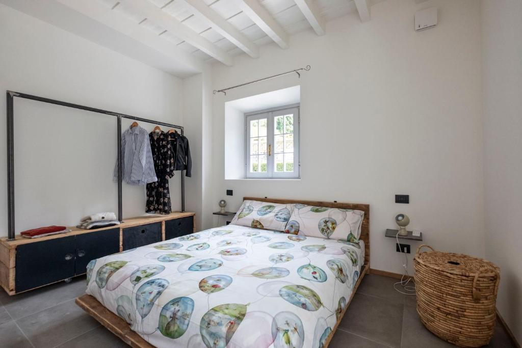 Postel nebo postele na pokoji v ubytování Contessa Pace - Luxury flat