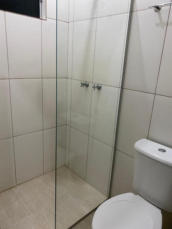 Koupelna v ubytování Hostel Zampollo