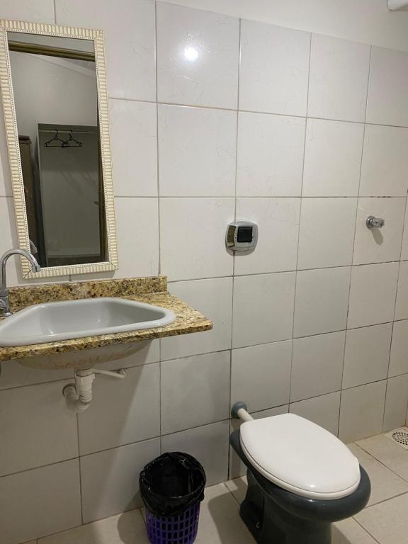 Koupelna v ubytování Hostel Zampollo